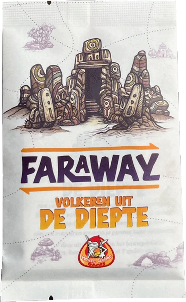 White Goblin Games Faraway Volkeren uit de Diepte Kaartspel