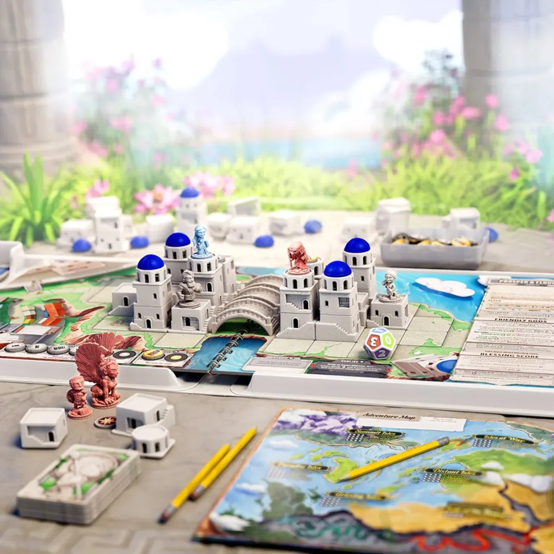 Santorini: The Riddle of the Sphinx Expansion - Uitbreiding - Engelstalig