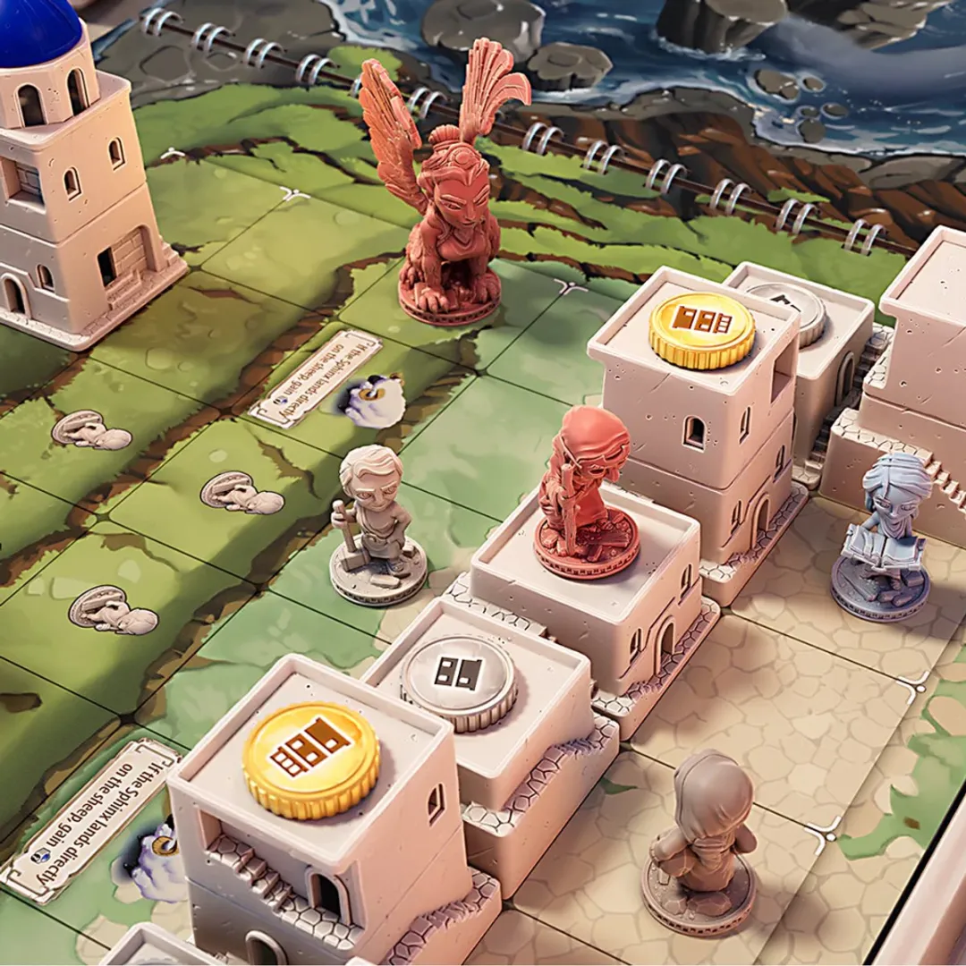 Santorini: The Riddle of the Sphinx Expansion - Uitbreiding - Engelstalig