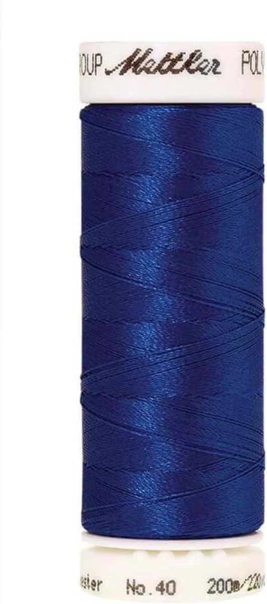 Amann Polysheen Naai- en Borduurgaren COL-3522 Blauw 200m