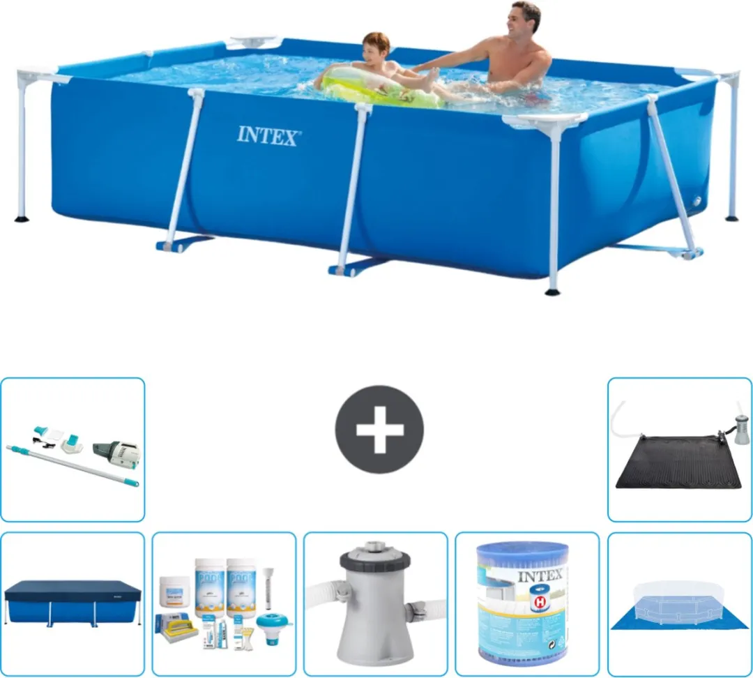 Intex Frame Zwembad 260x160x65cm Blauw