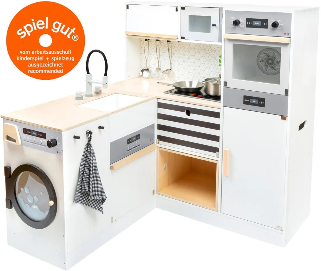Small Foot Modulaire Speelkeuken XL Wit - 9-delig
