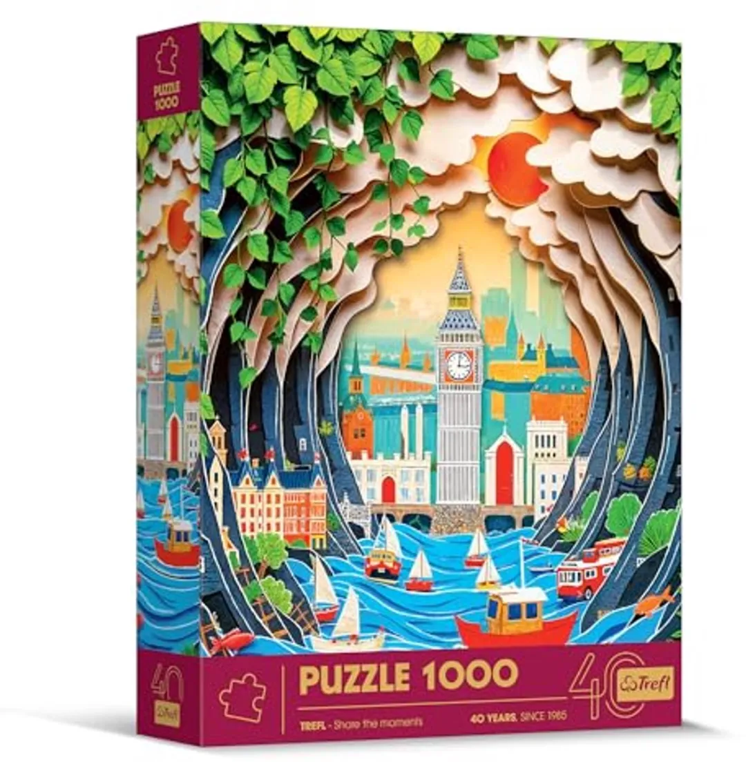 Trefl London Puzzel 1000 Stuks - Multicolor