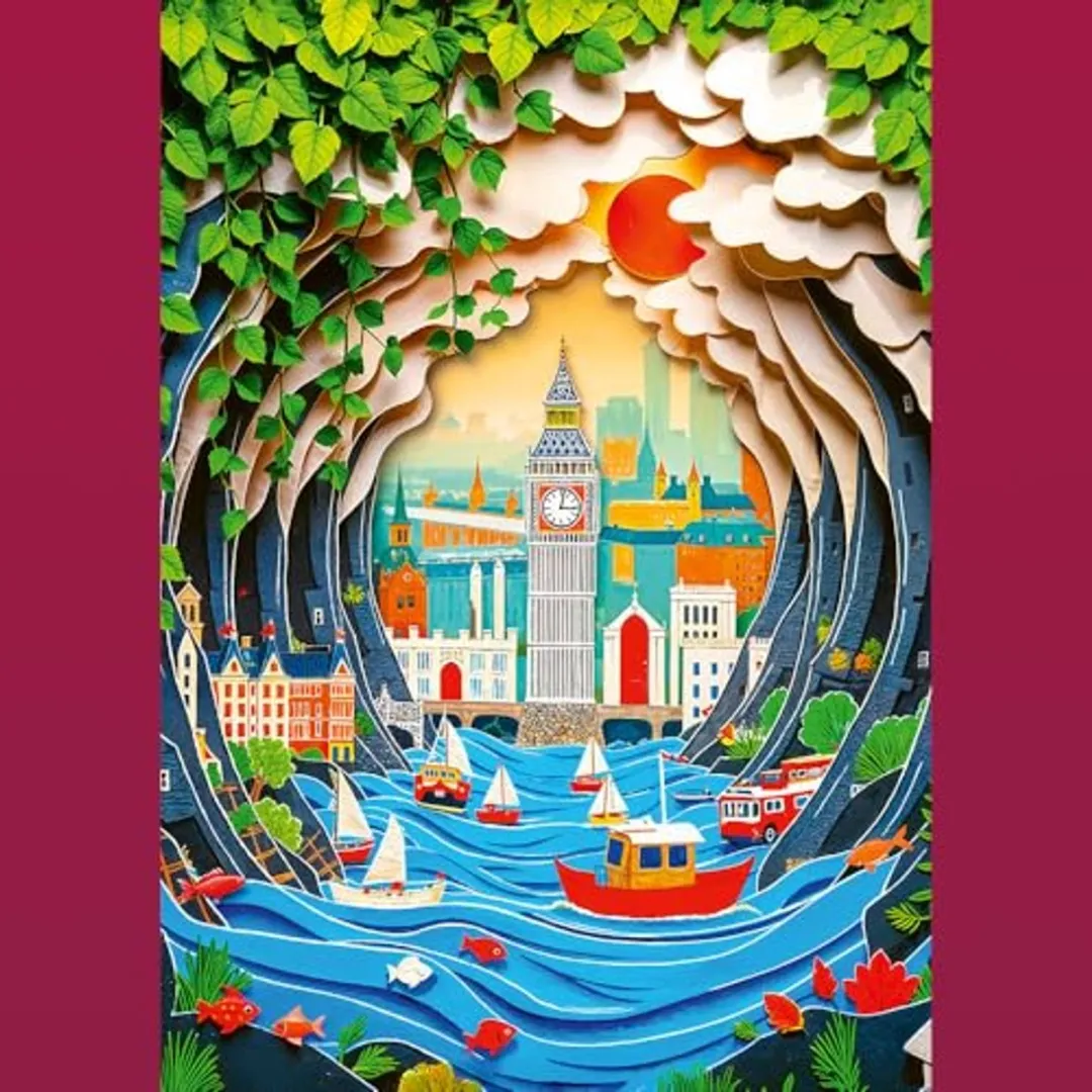 Trefl London Puzzel 1000 Stuks - Multicolor