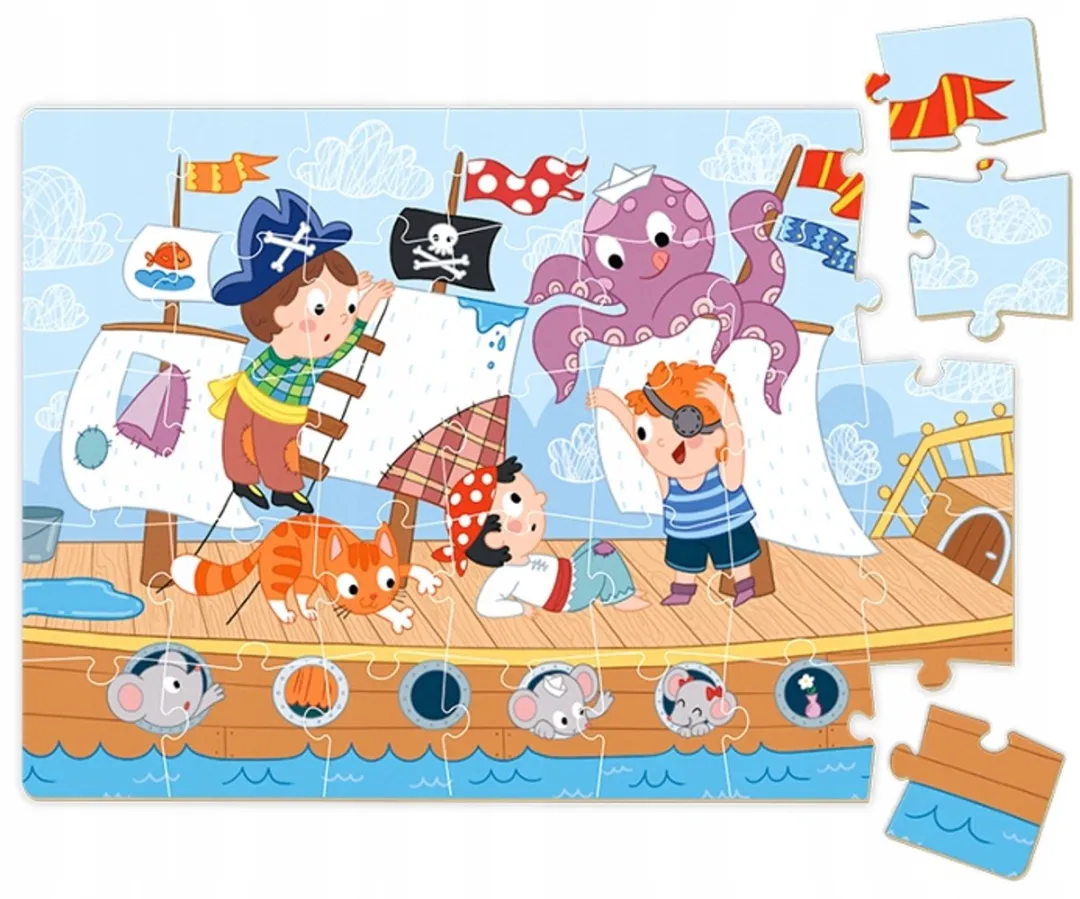 Dodo Toys Mini Puzzel Zeeavontuur 35 Stukjes
