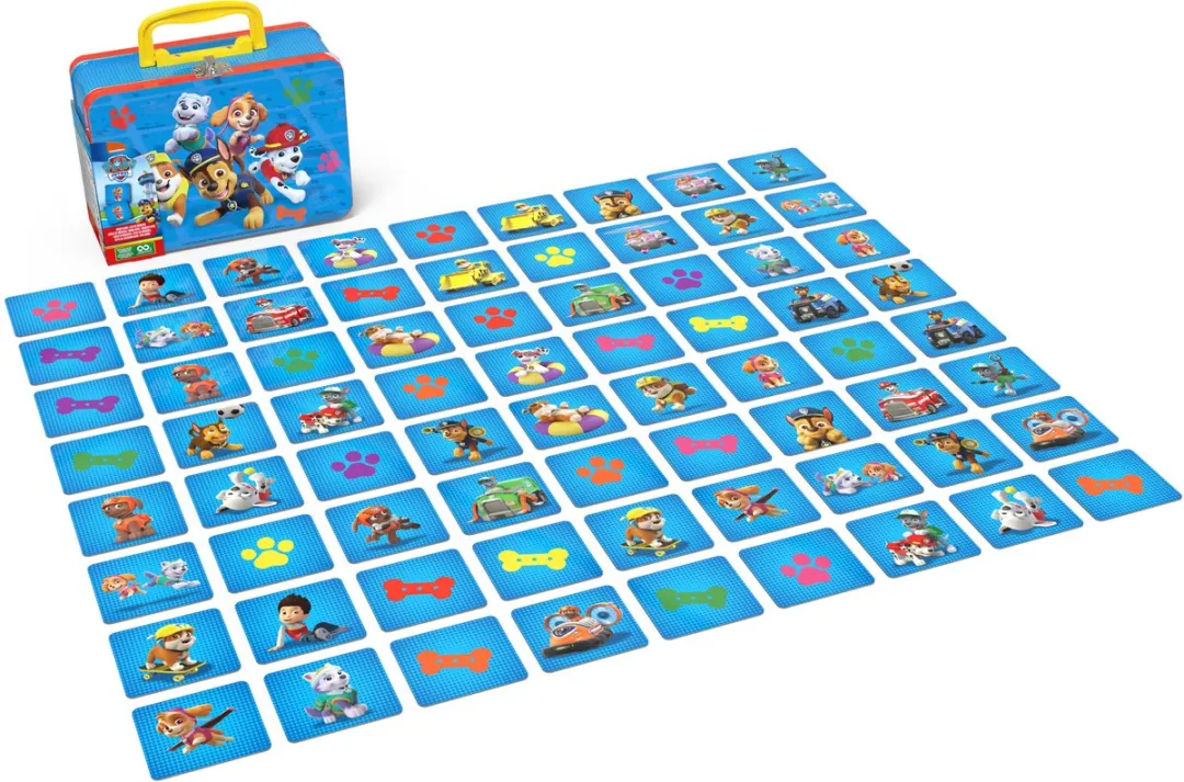 Spin Master Paw Patrol Memo Match - 72 Kaarten - Multicolor