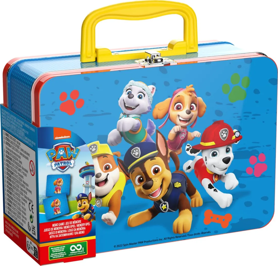 Spin Master Paw Patrol Memo Match - 72 Kaarten - Multicolor