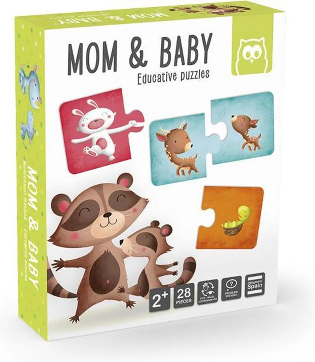 Eurekakids Combi Puzzel Dieren 1000 Stuks
