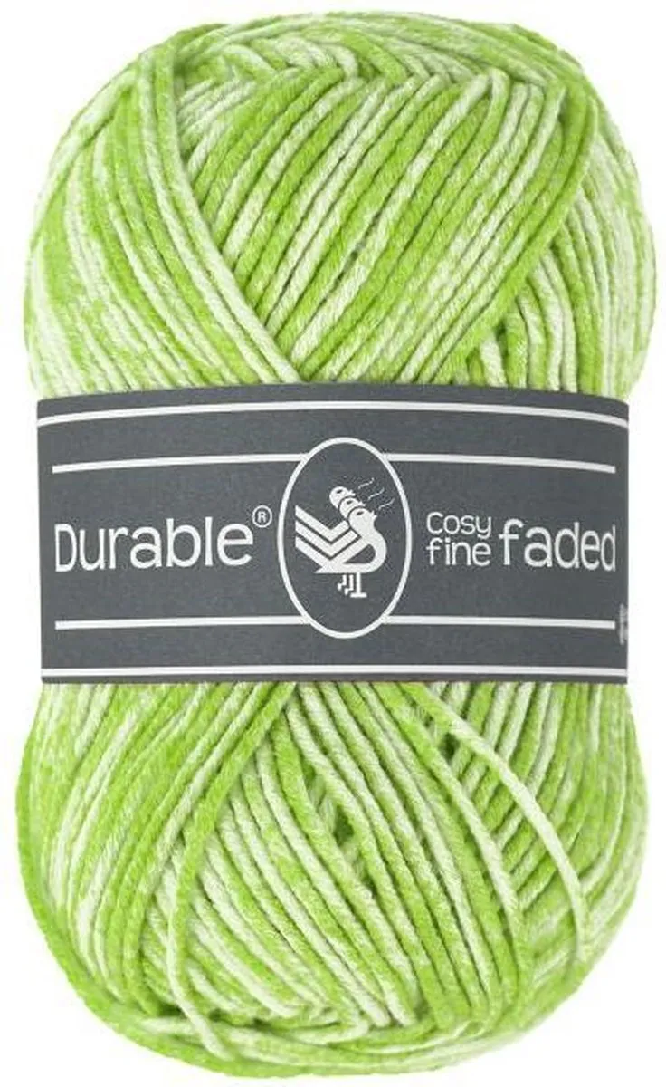 Durable Cosy Fine Faded Lime