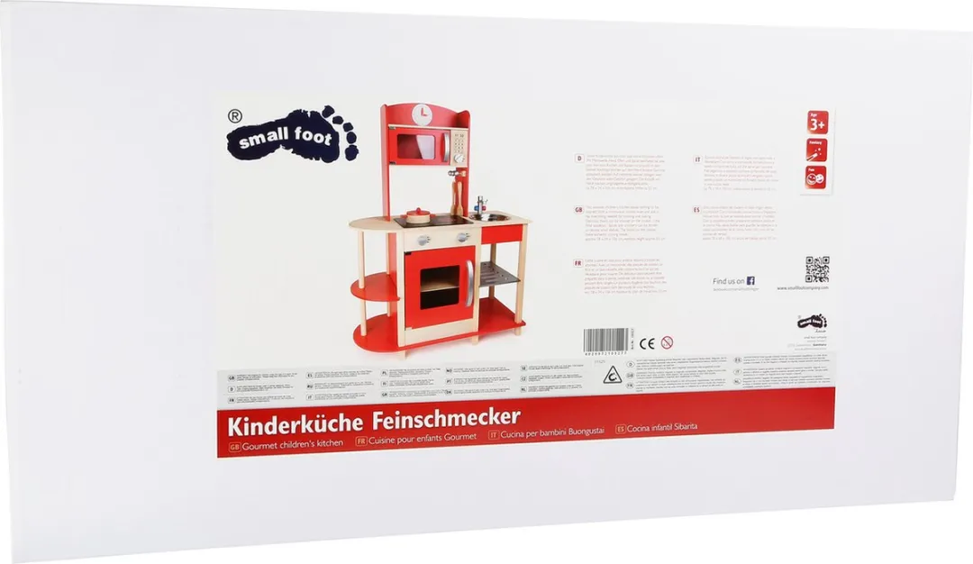 SFC Toys Houten Speelkeukentje - Rood