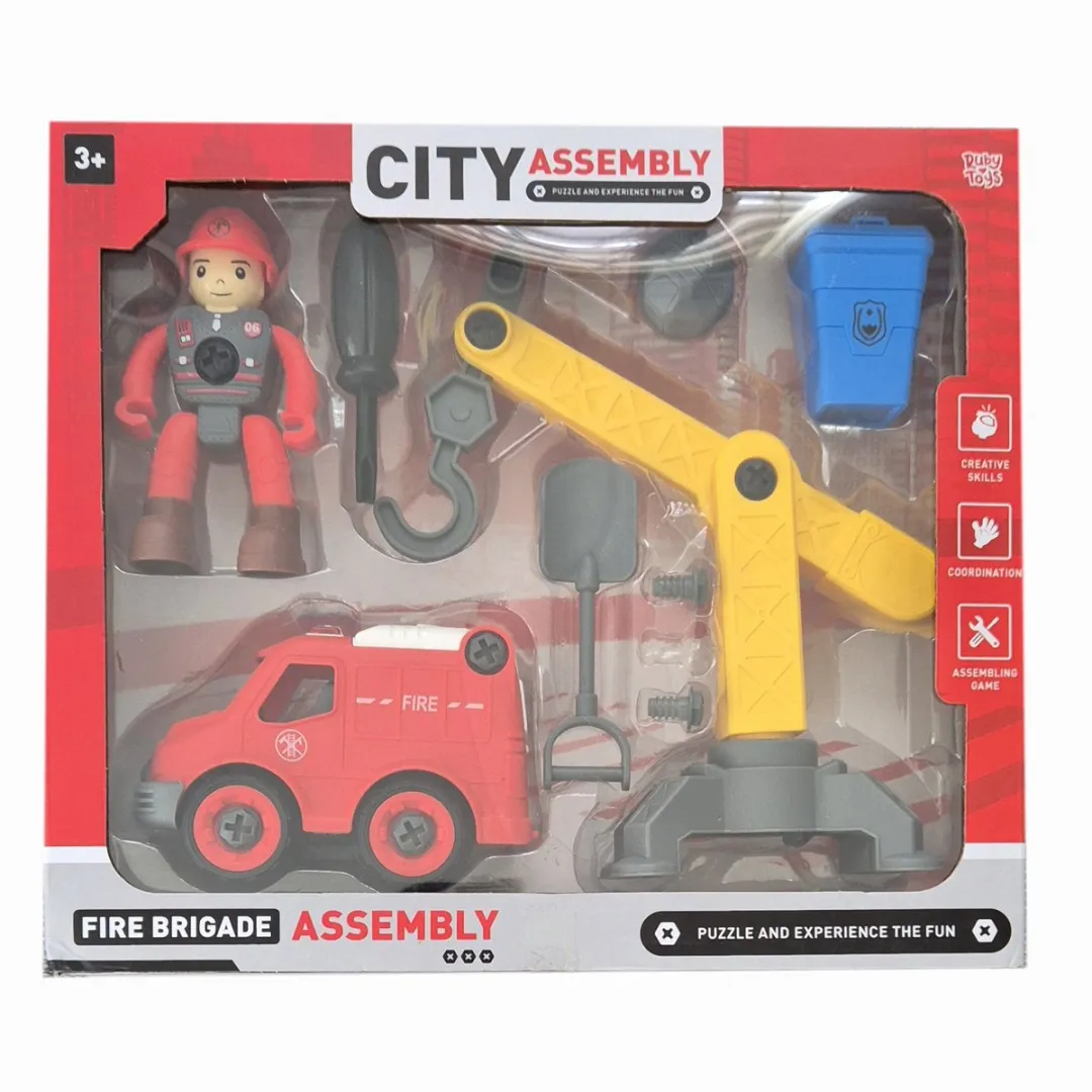 Ruby Toys Brandweer City Bouwset