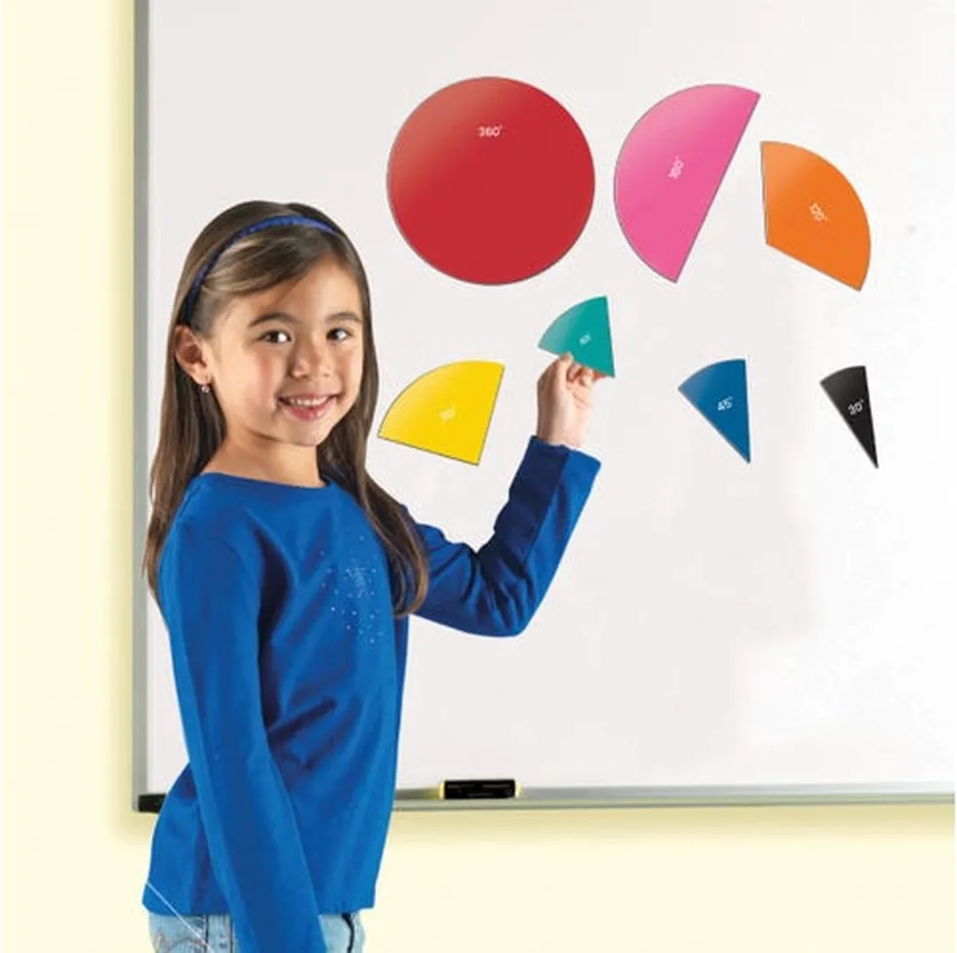 Learning Resources Magnetische Graden Cirkels - 51-delig - afbeelding 2 van 2