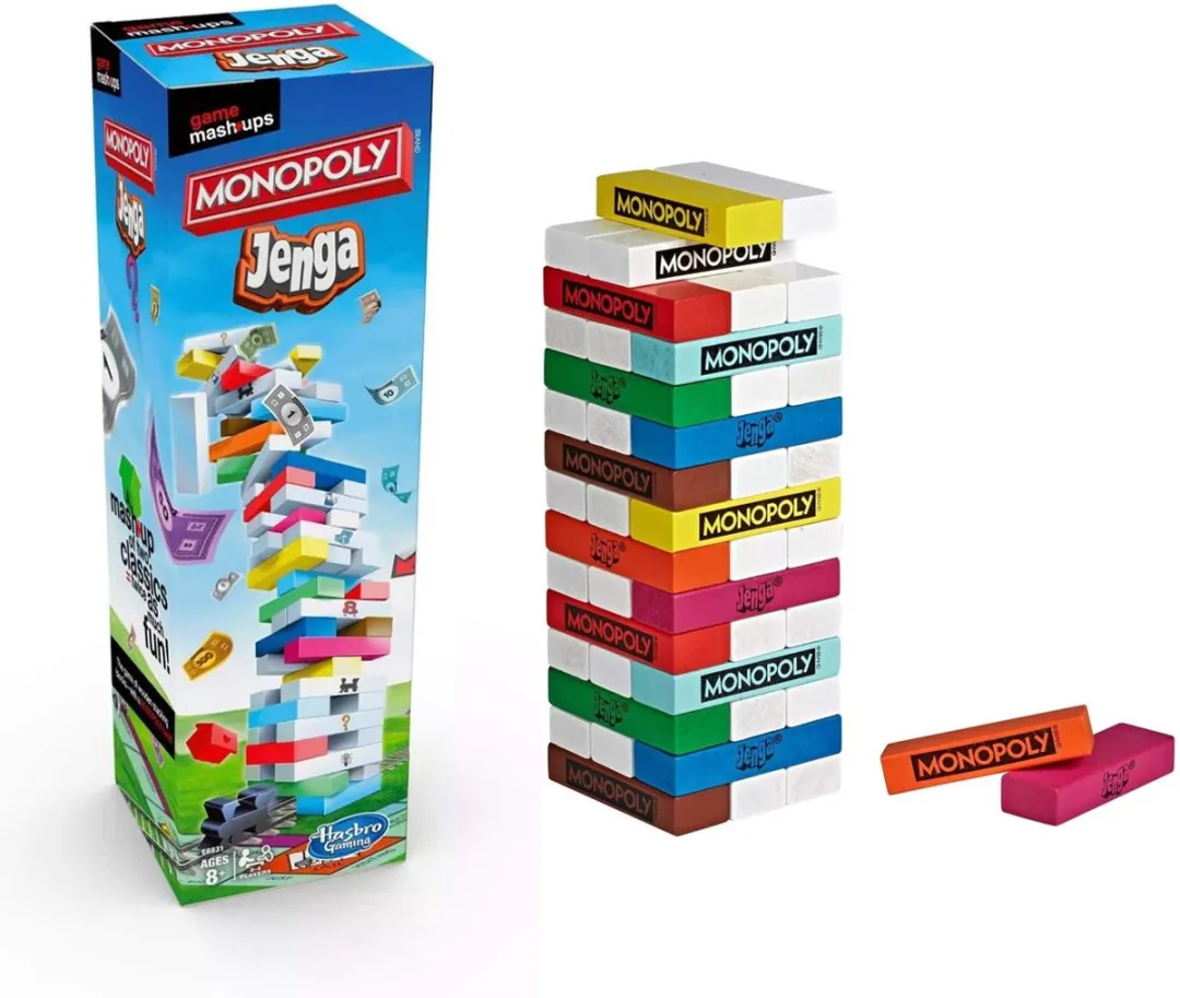 Hasbro Gaming Monopoly Jenga