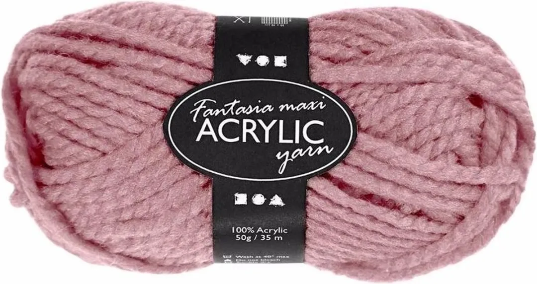 Creativ Company Oudroze Maxi Acryl Garen 35m