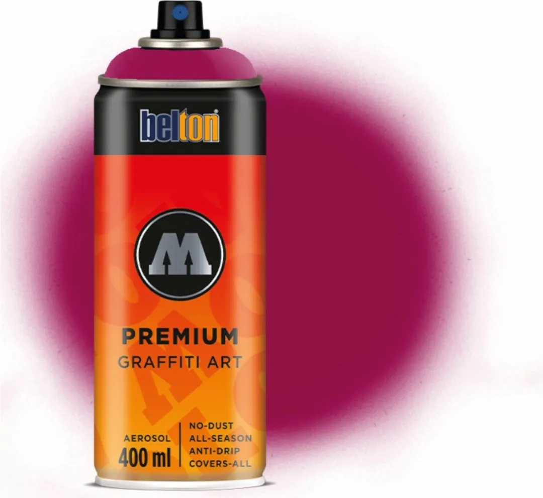 Molotow Belton Premium 400ml Spuitbus Amaranth Red