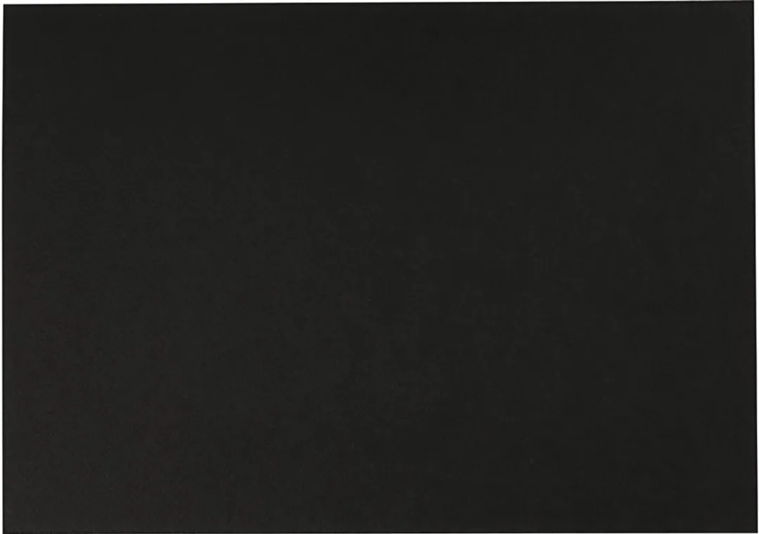 Creativ Company Aquarelpapier Zwart A4 300gr - 10 Vellen