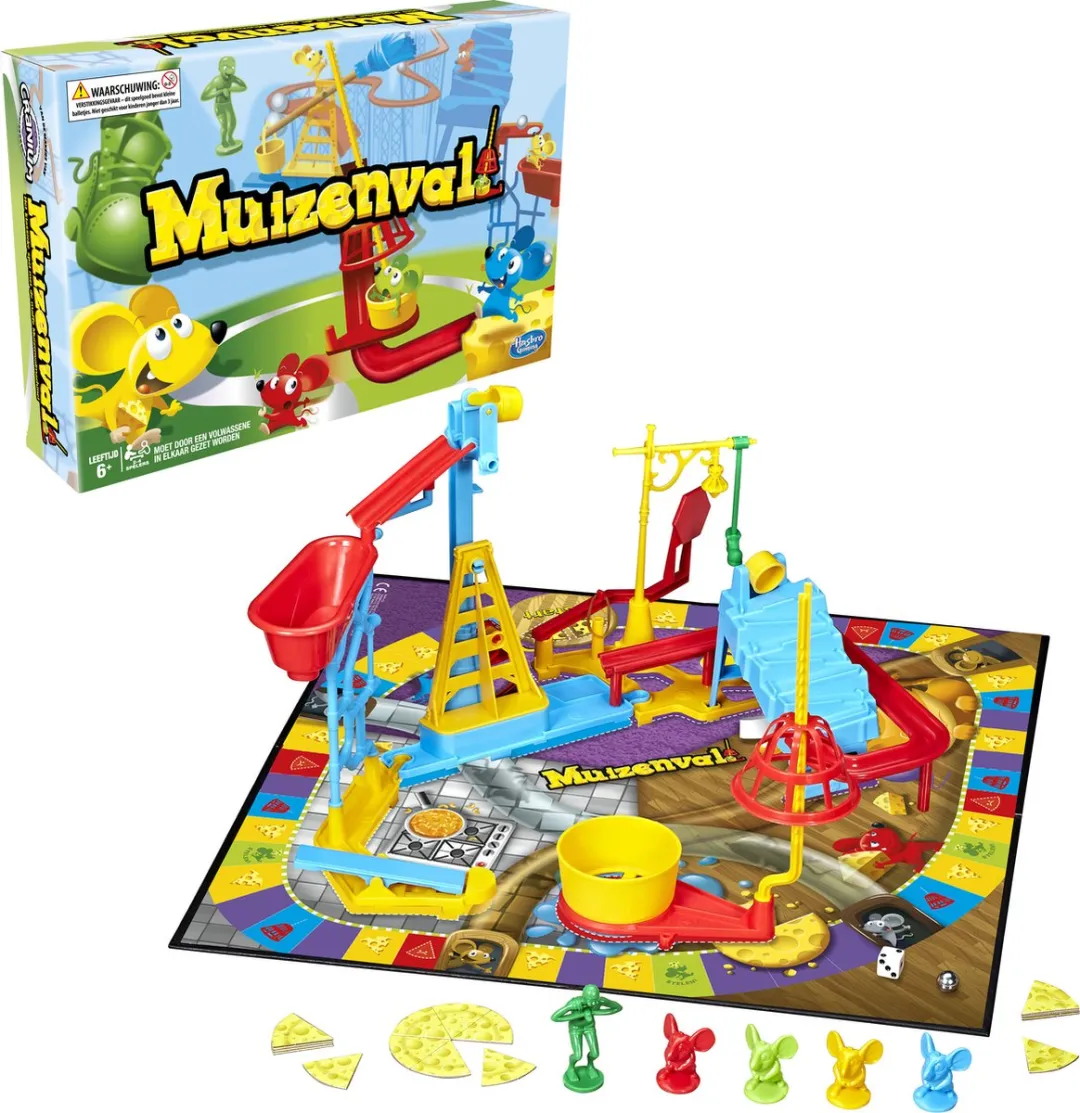 Hasbro Gaming Muizenval Gezelschapsspel - 2-4 Spelers