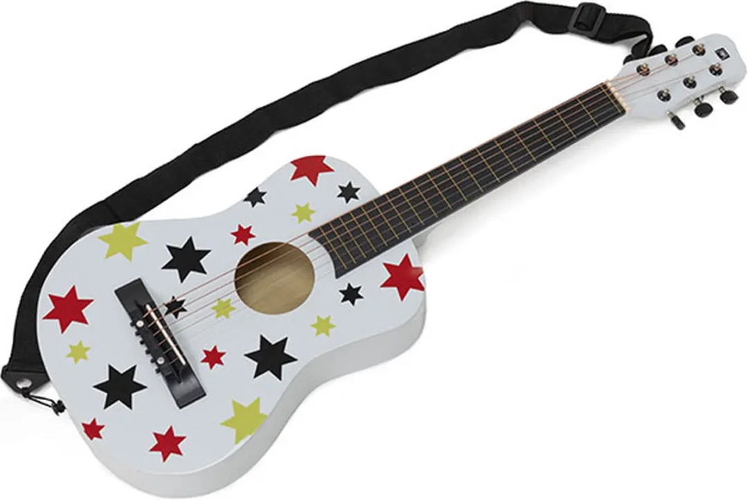 Eurekakids Houten Gitaar voor Kinderen 75cm