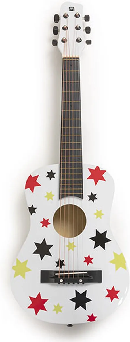 Eurekakids Houten Gitaar voor Kinderen 75cm - Multi