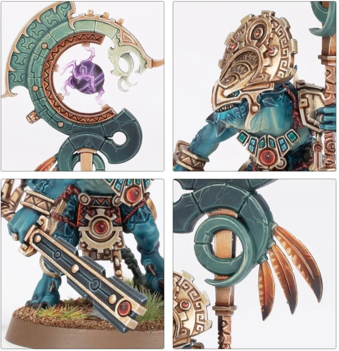 Games Workshop Seraphon Saurus Astrolith Bearer