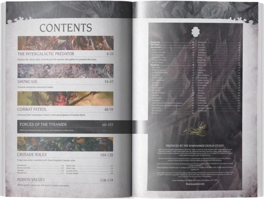 Games Workshop Warhammer 40k Codex Tyranids 51-01