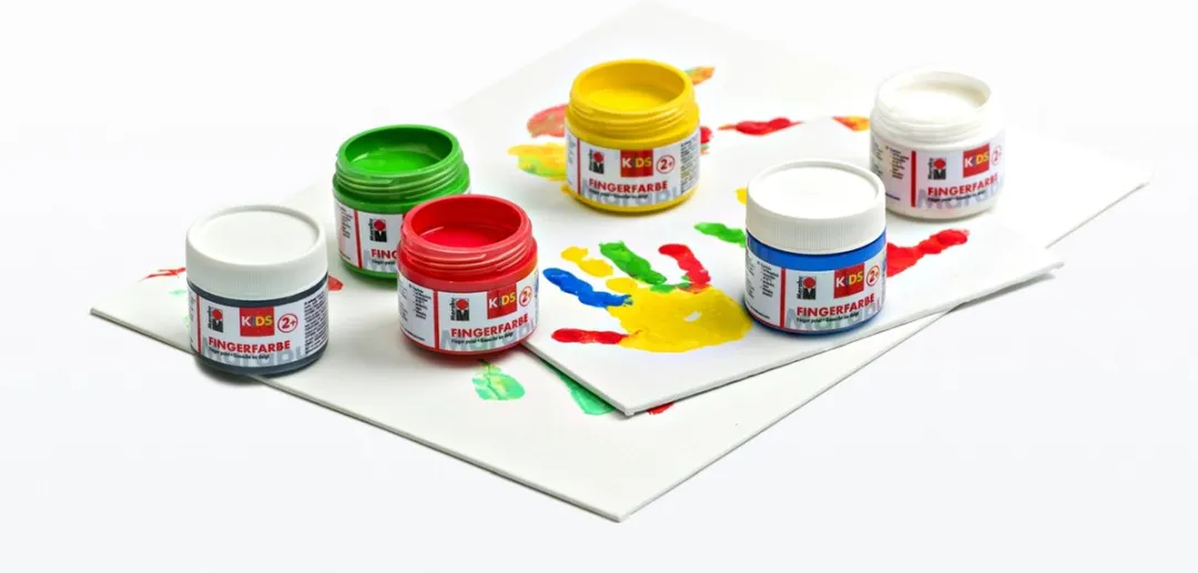 Marabu Kids Vingerverf 6 Kleuren - 6x100ml