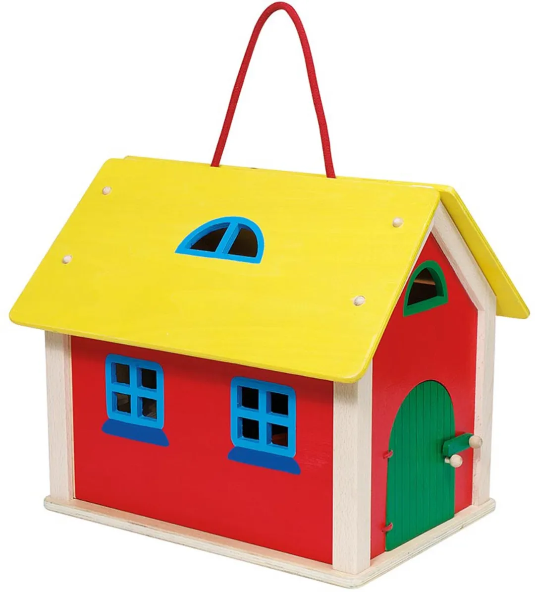 Goki Poppenhuis Schuurtje 31-delig - 33x26x28cm - Multi
