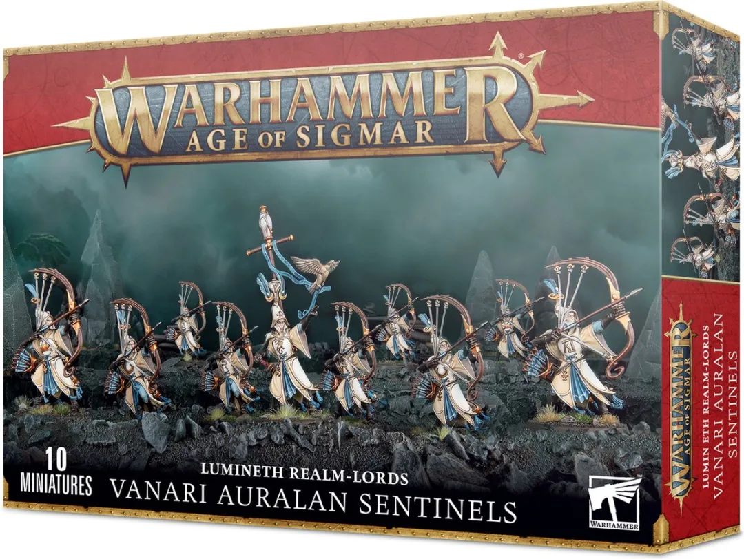 Games Workshop Warhammer Age of Sigmar Lumineth Realm-Lords Vanari Auralan Senti
