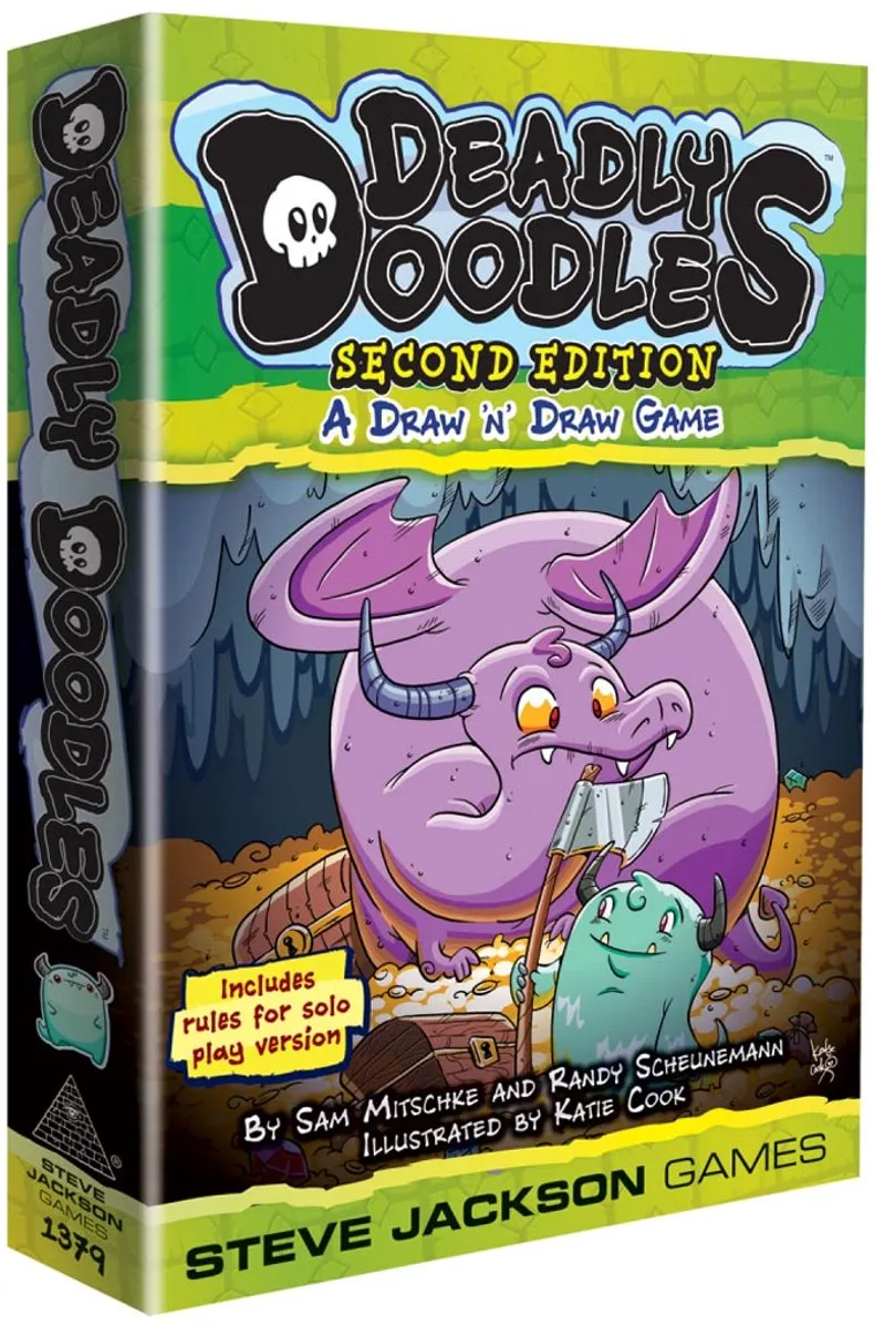 Steve Jackson Games Doodle Dungeon Quest Deadly Doodles - Bordspel - 1-4 Spelers