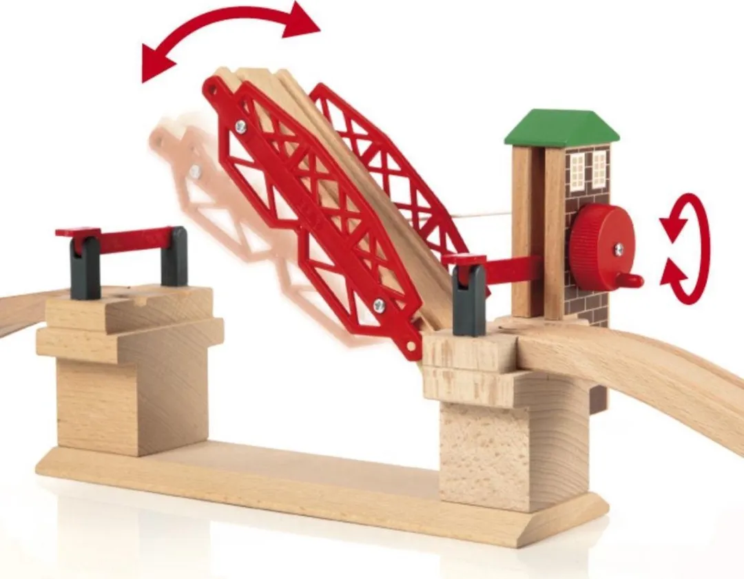 BRIO Ophaalbrug 33757 - Spoorweg Speelgoed - Multi