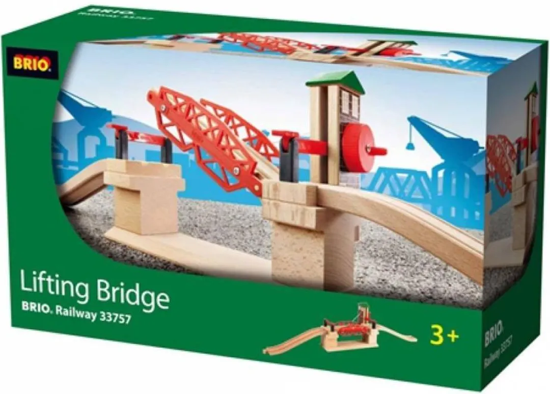 BRIO Ophaalbrug 33757 - Spoorweg Speelgoed - Multi