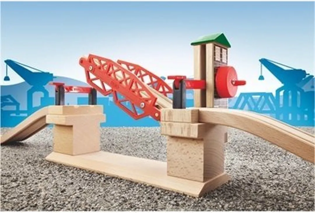 BRIO Ophaalbrug 33757 - Spoorweg Speelgoed - Multi