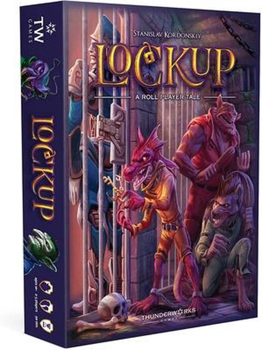 Thunderworks Games Lockup a Roll Player Tale Boxed Bordspel