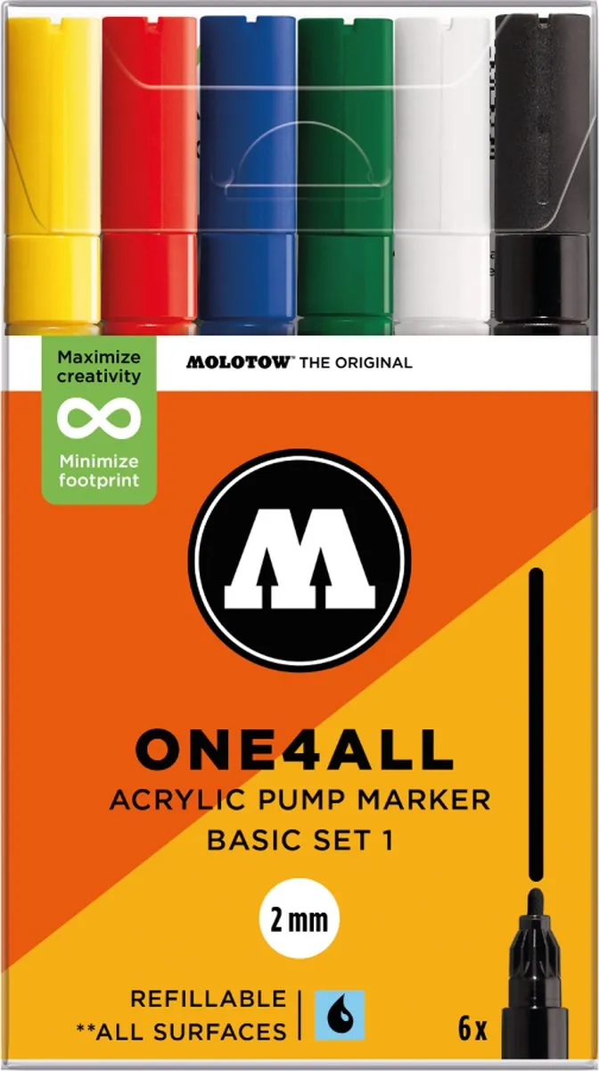 Molotow ONE4ALL Acrylstiften 2mm