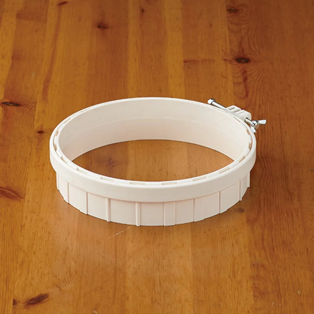 Clover Punch Needle Hoop - Wit