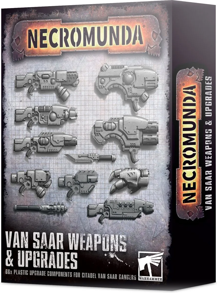 Games Workshop Necromunda Van Saar Wapens & Upgrades