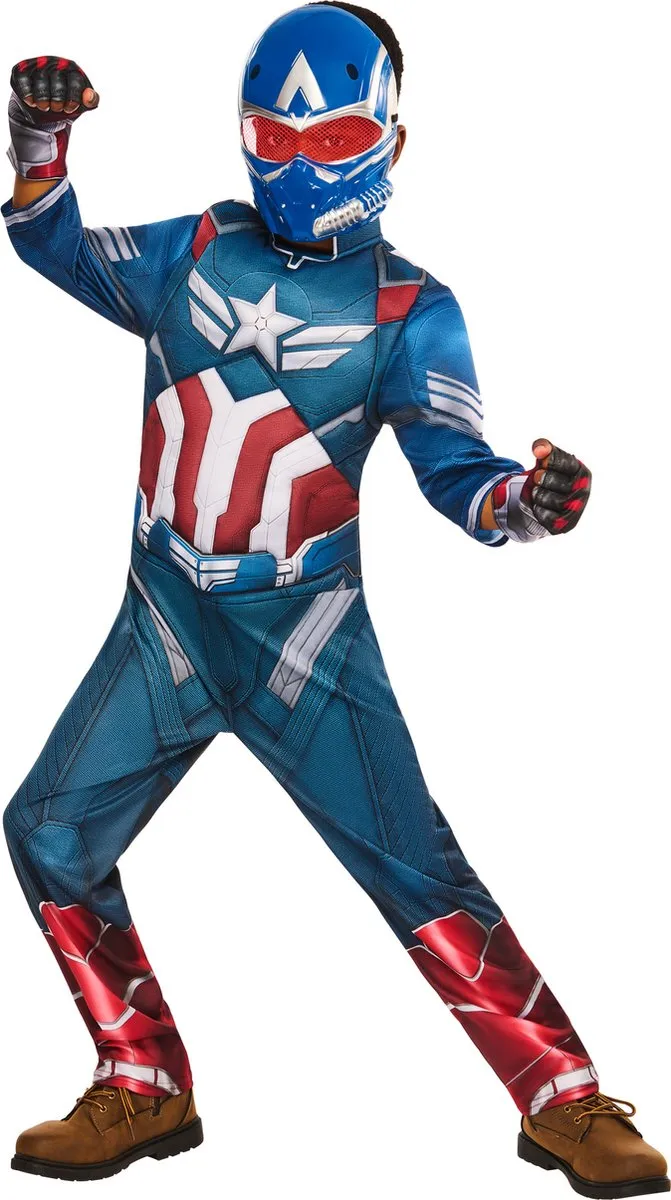 Rubi Captain America Brave New World Verkleedpak 110-116