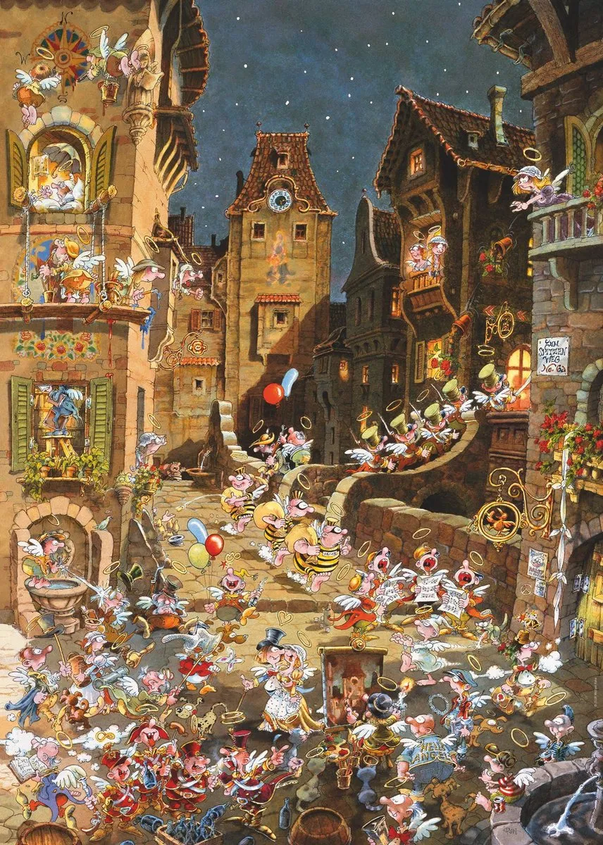 Heye Ryba By Night Puzzle 1000 Stuks - Multicolor