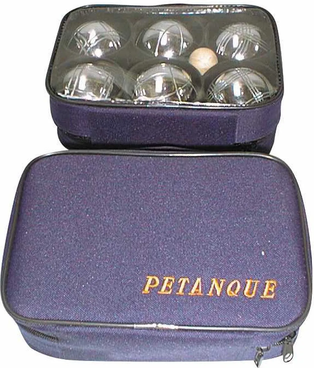 HOT Sports + Toys Jeu de Boules Set 6 Bollen - 720g