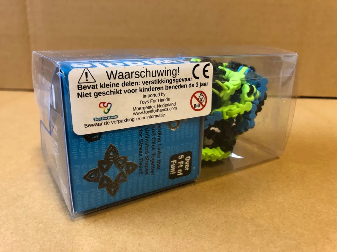 Twiddle Toys Multi Blue Fidget - Speelgoed