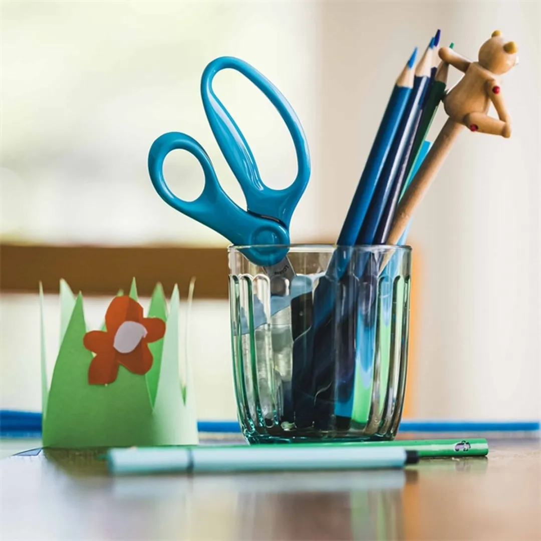 Fiskars Blunt-tip Kids Schaar 13cm - Turkoois