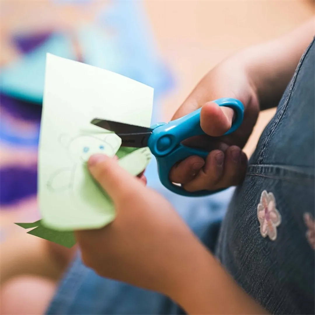 Fiskars Blunt-tip Kids Schaar 13cm - Turkoois