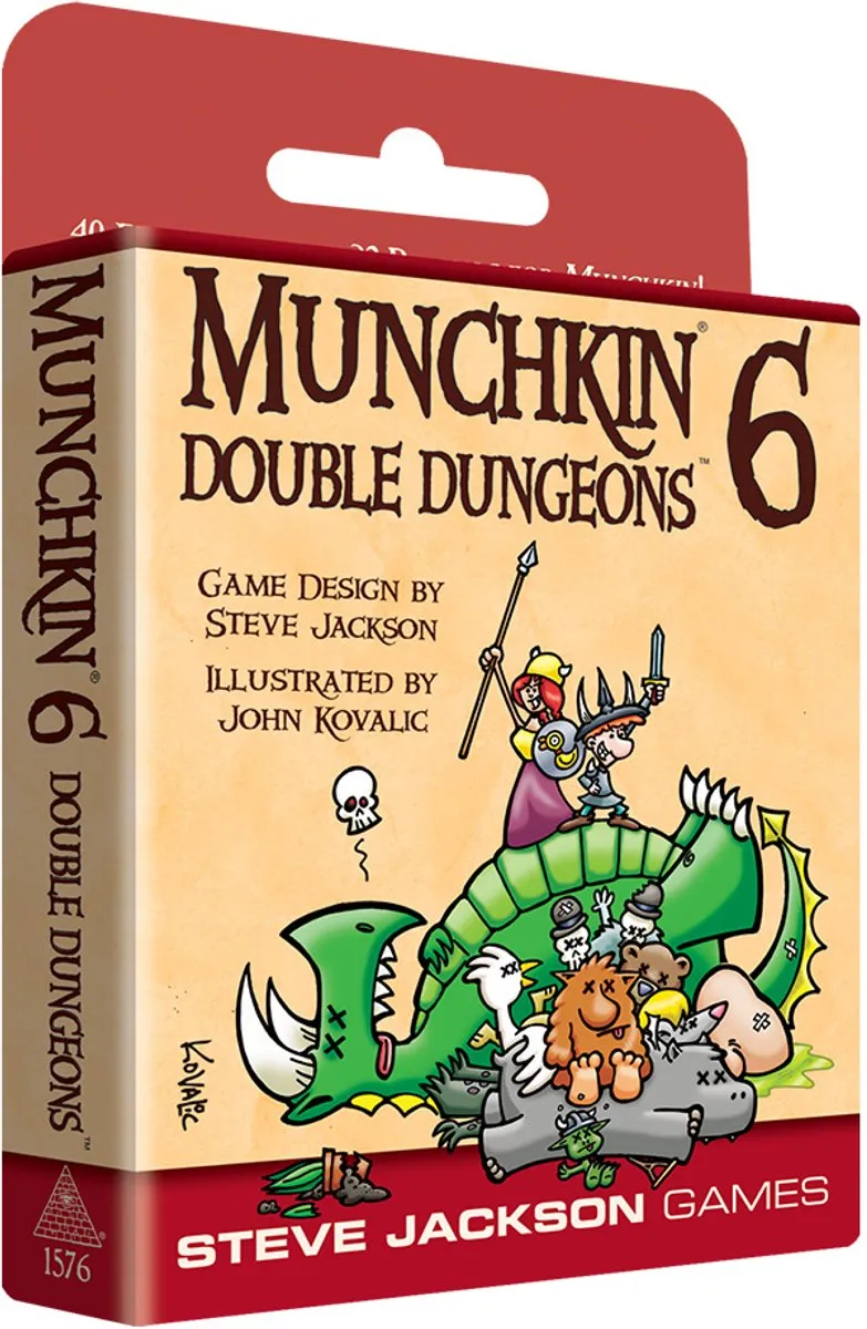 Steve Jackson Games Munchkin 6 Double Dungeons Uitbreiding