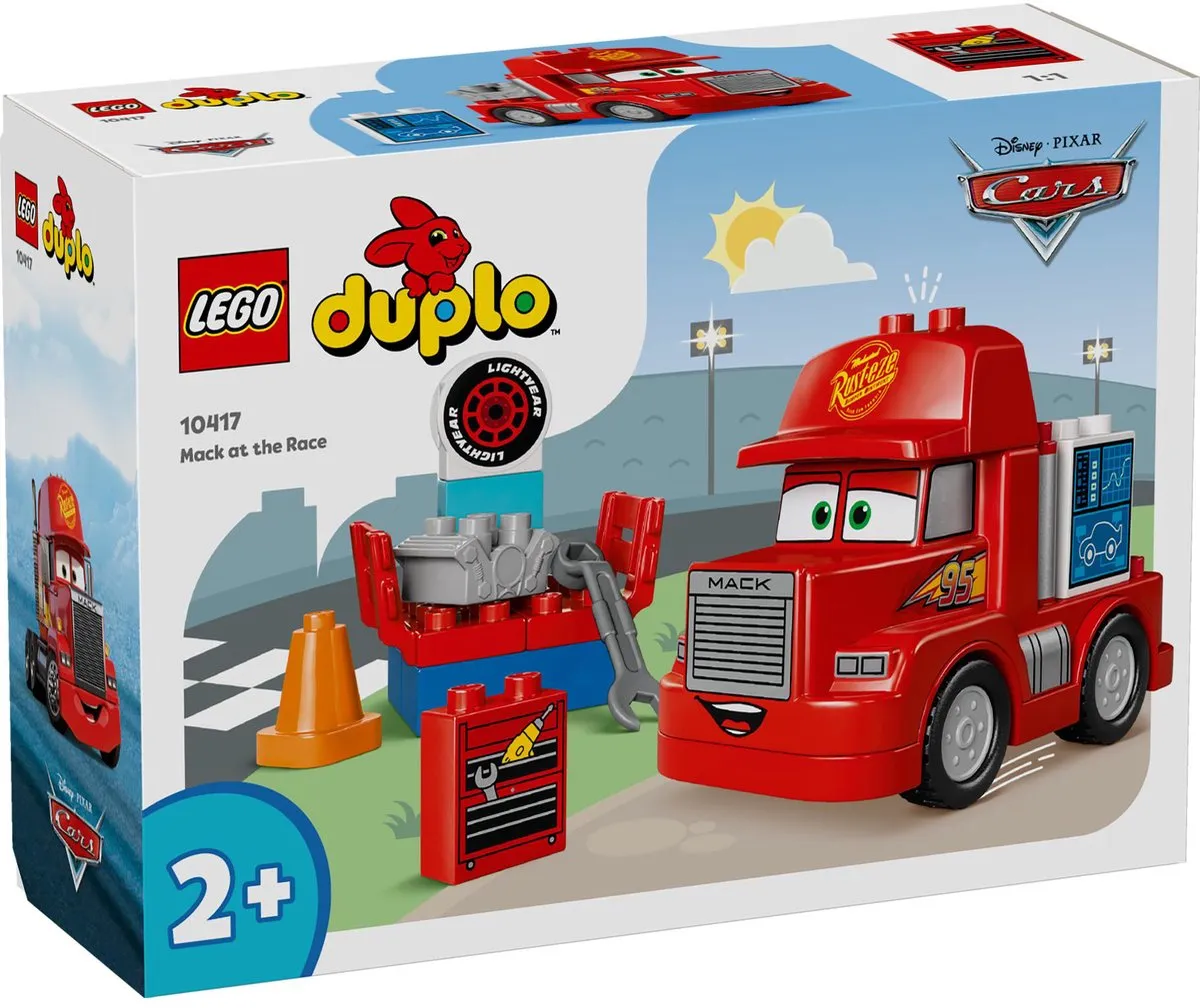 LEGO DUPLO Disney Pixar Cars Mack Race 10417 - 14 Stukken