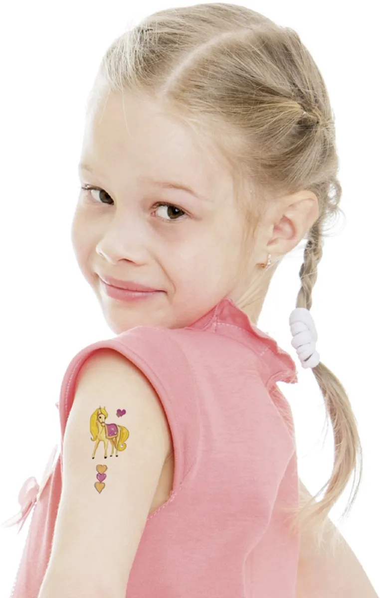 Avery Plaktattoo Z-design Katten Junior - Roze/Paars