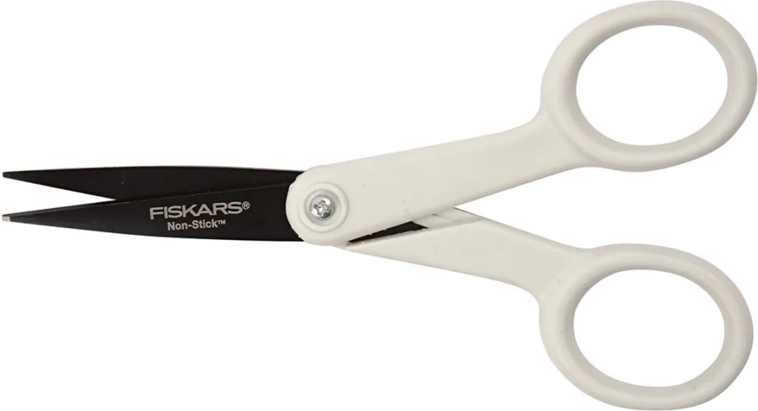 Fiskars Non-stick Algemene Schaar 12cm - Rechtshandig - Wit