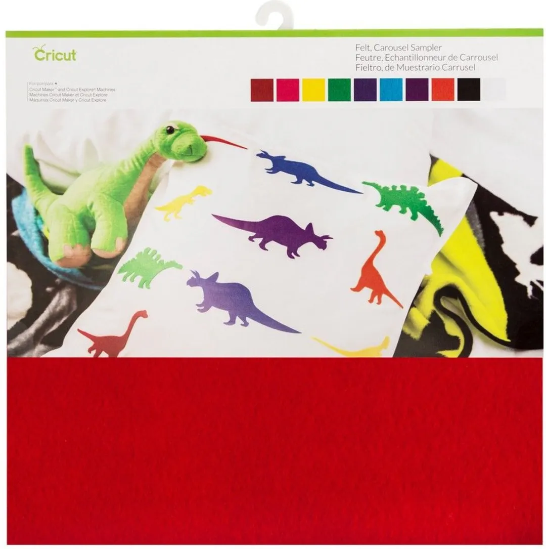 Cricut Felt Carousel Sampler