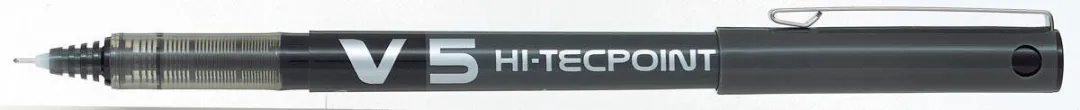 Pilot Hi-Tecpoint V5 Rollerpen - 0.5mm - Zwart