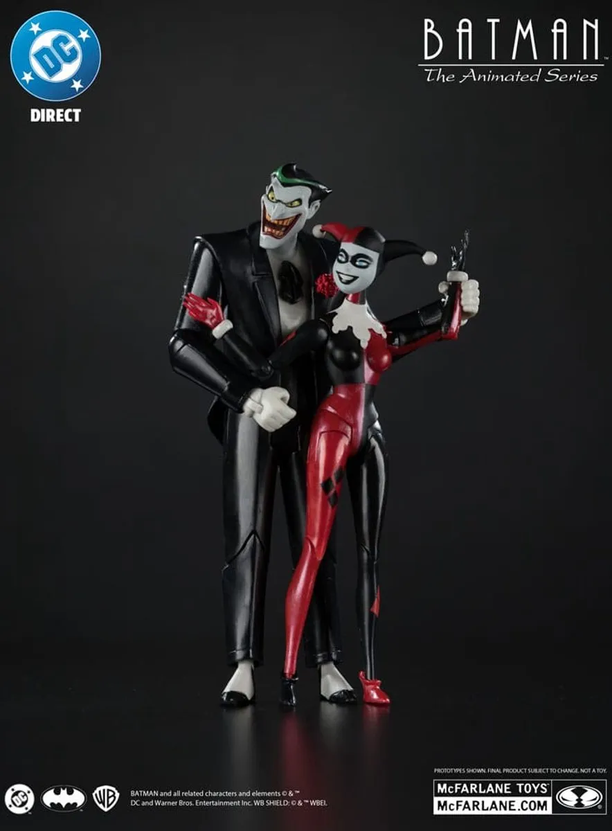 McFarlane Toys DC Direct Action Harley Quinn & Joker Mad Love MCF17726 - Multi
