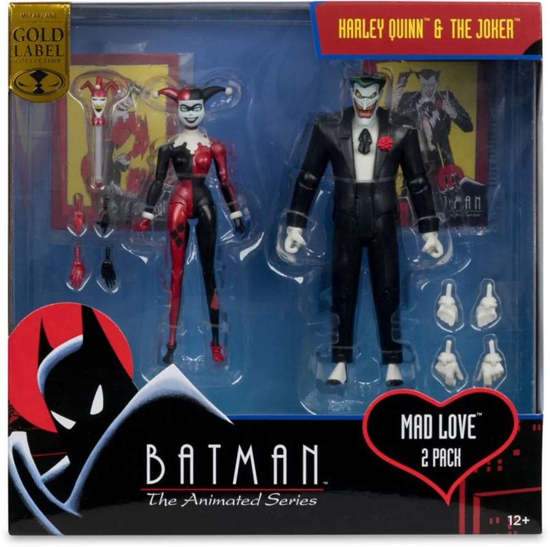 McFarlane Toys DC Direct Action Harley Quinn & Joker Mad Love MCF17726 - Multi
